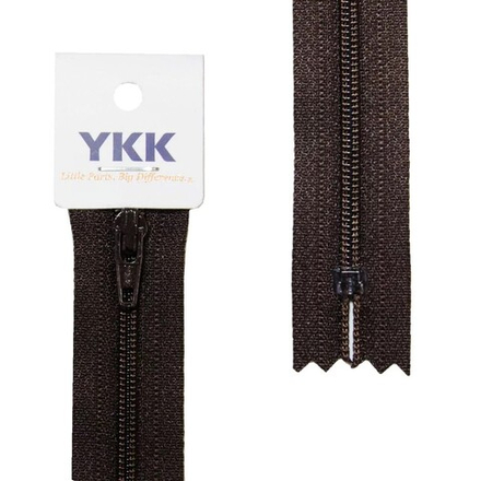 Молния витая, цв.917, неразъемная плоская YKK Тип 3 20 см