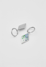 Серьги BOTAGOZ GREEN STEEL