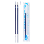 Стержень для гелевой ручки, Basir, синие чернила, 12.9 см, 0.5 мм, 12 шт