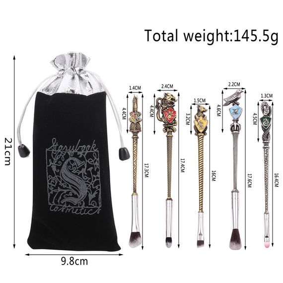 Fırça dəsti \ brush set Harry Potter metal