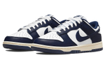 Кроссовки Nike Dunk Low "Midnight Navy And White" (Женская размерная сетка)