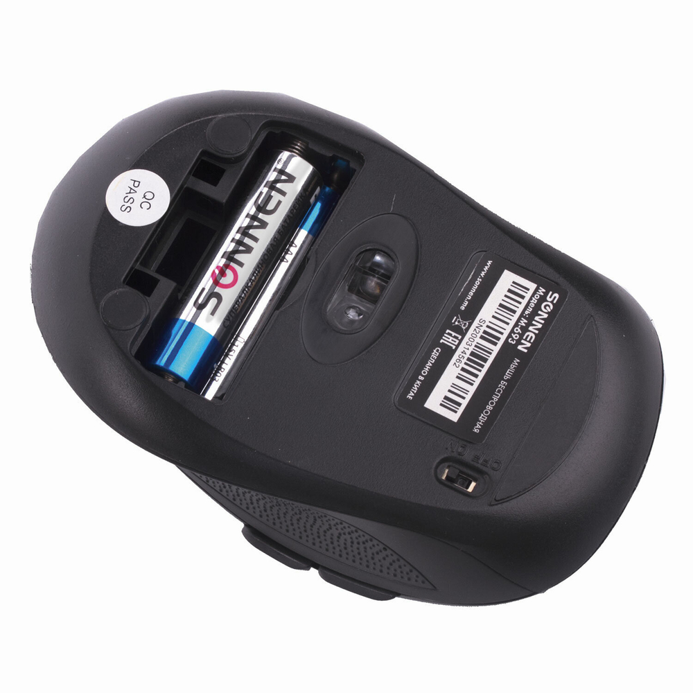 Батарейки комплект 10 шт. SONNEN Super Alkaline AAA (LR03 24А) алкалиновые мизинчиковые короб (6 штук в упаковке)