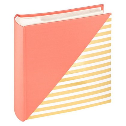 WALTHER ME-237-R 10x15/200фото Unite (розовый с золотым тиснением) ф/альбом