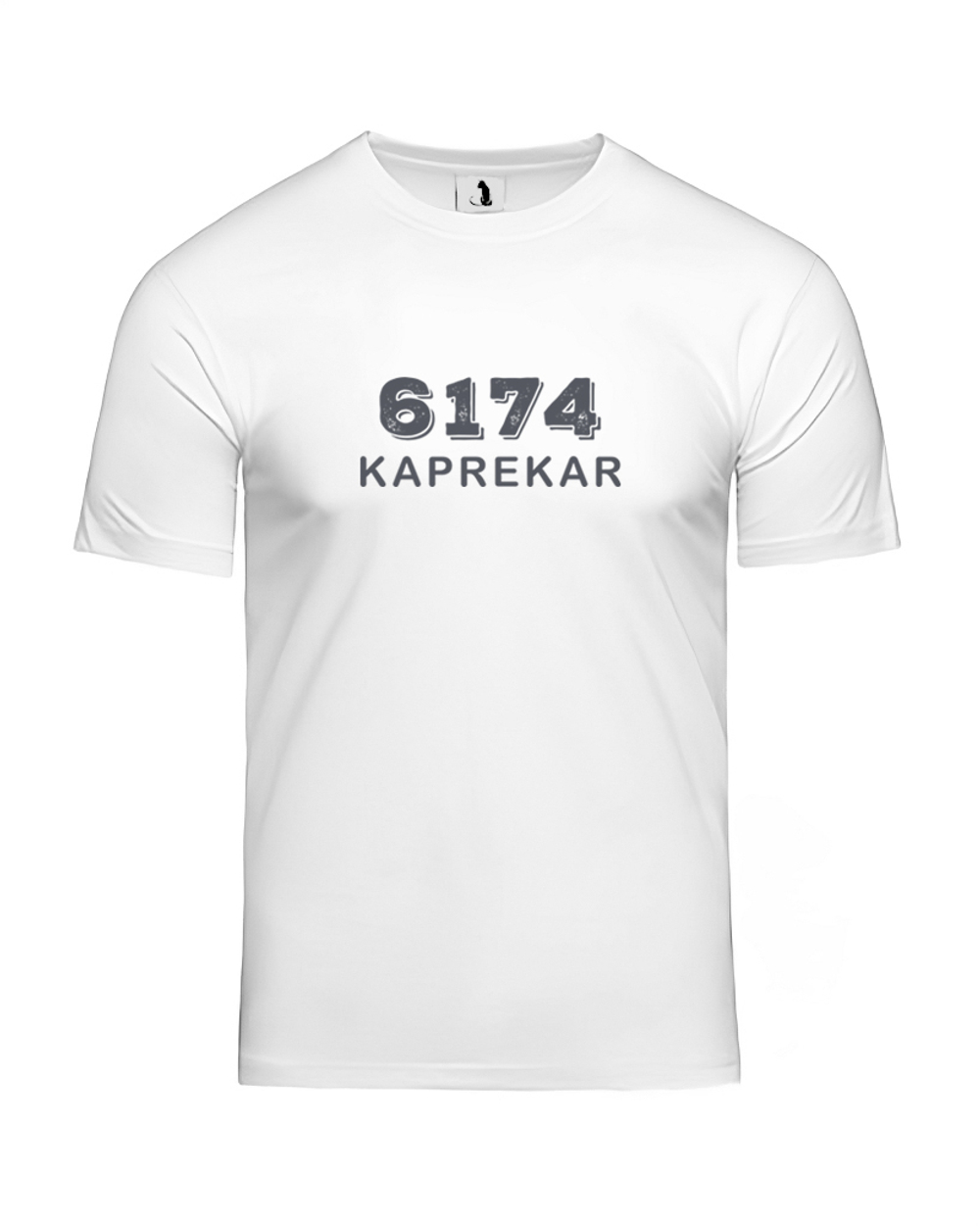 Футболка 6174 Kaprekar классическая прямая белая