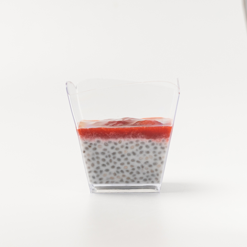 ЧиаПудинг с клубникой 16 шт