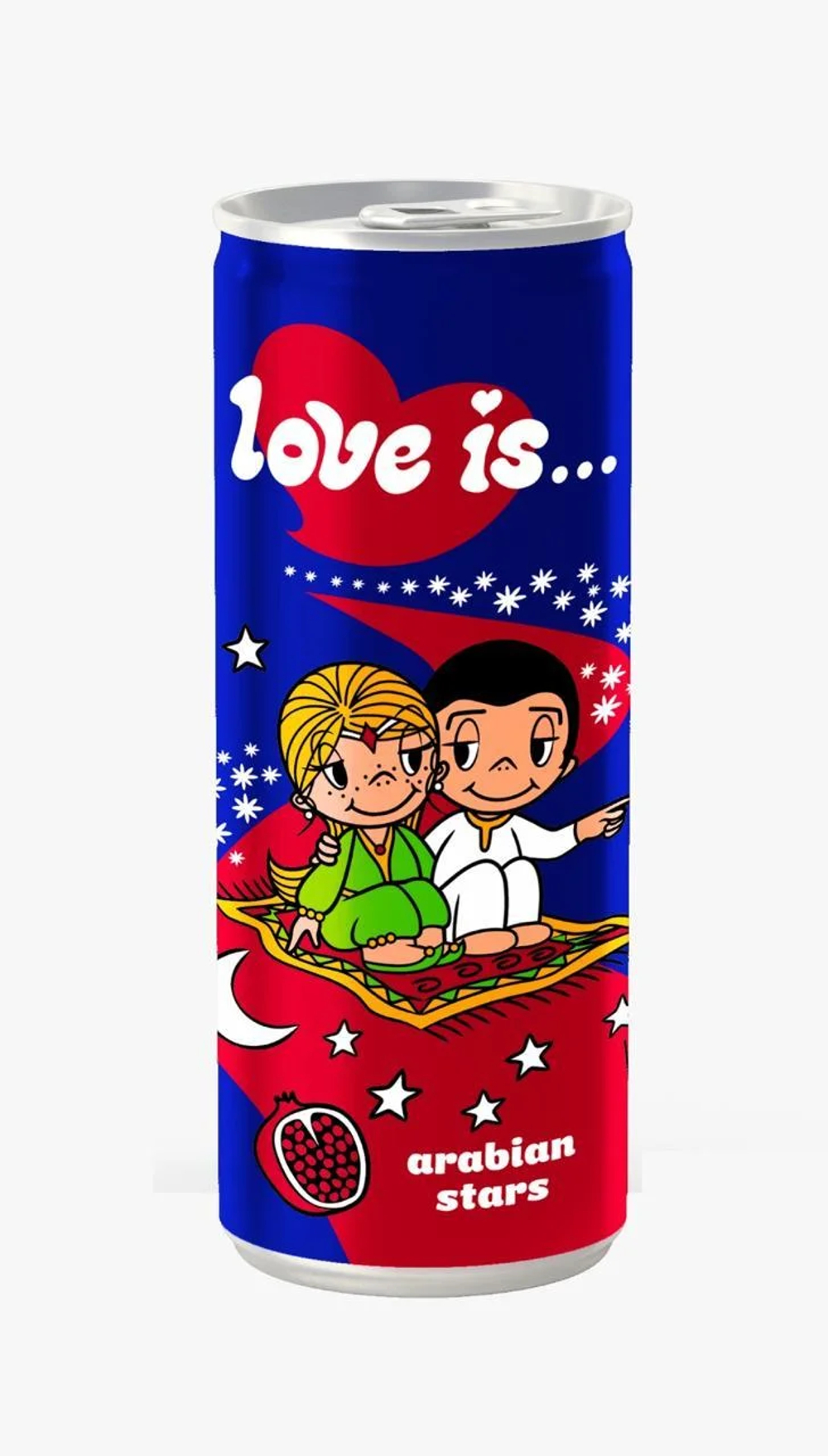 Газированный напиток LOVE IS... гранат 250 мл