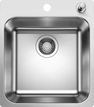 Кухонная мойка Blanco Supra 400-IF/A нержавеющая сталь полированная