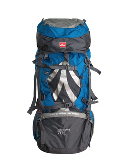 Рюкзак туристический Naturehike, 70л, голубой (NH70B070-B)