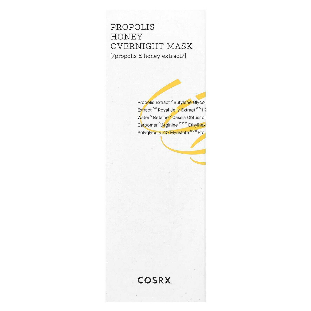 CosRx, Ночная косметическая маска с медом и прополисом, 60 мл (2,02 жидк. унц.)