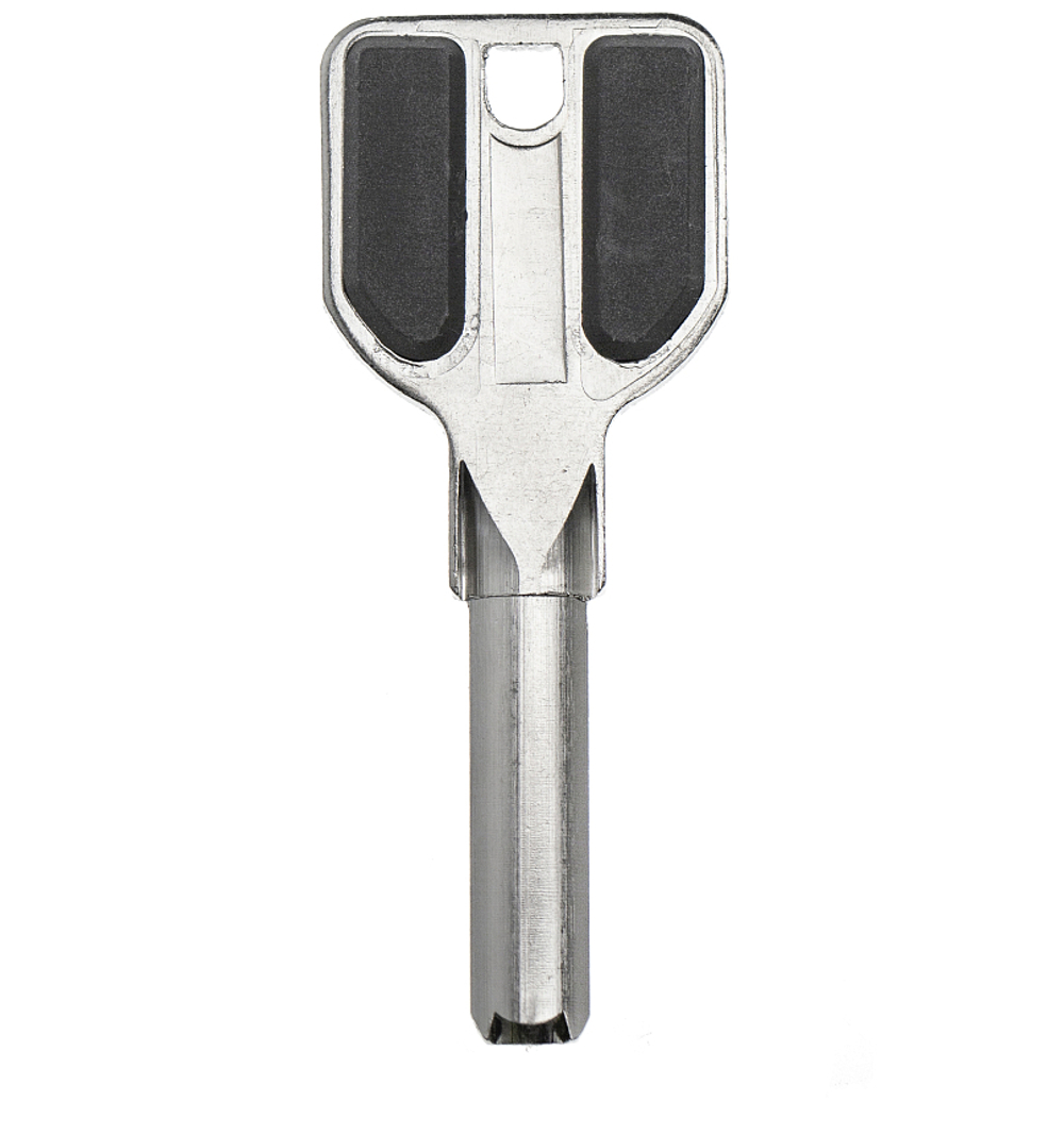 Заготовка вертикального ключа 10412 MSM-0 ПОЛУКРУГ 1П