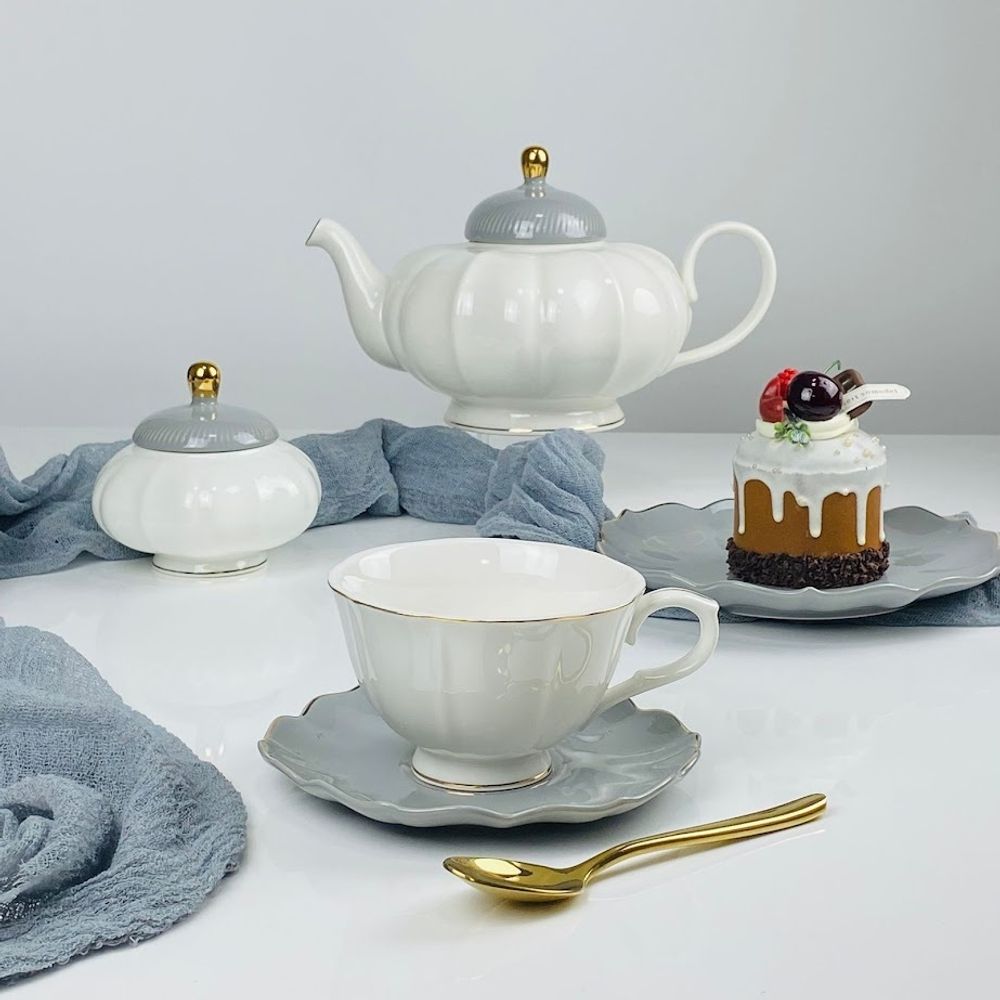 Lenardi 133-414 Чайный сервиз 22пр. 280мл в под.уп.(х2)Фарфор