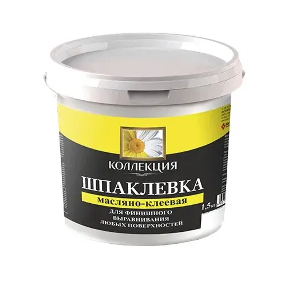 КОЛЛЕКЦИЯ Шпаклевка масляно-клеевая 1,5кг (ИжСинтез)