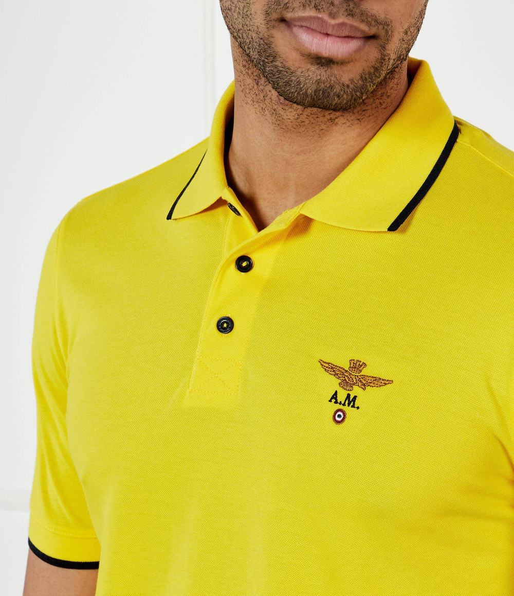 Поло Aeronautica Militare - желтый(PO1308P82)