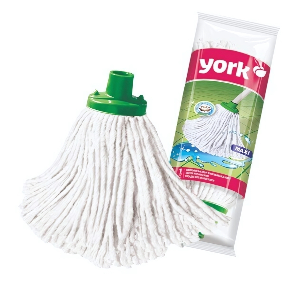 Насадка для уборки хлопковая Макси 55% хлопок, 45% полиэстер вес 145 гр. YORK
