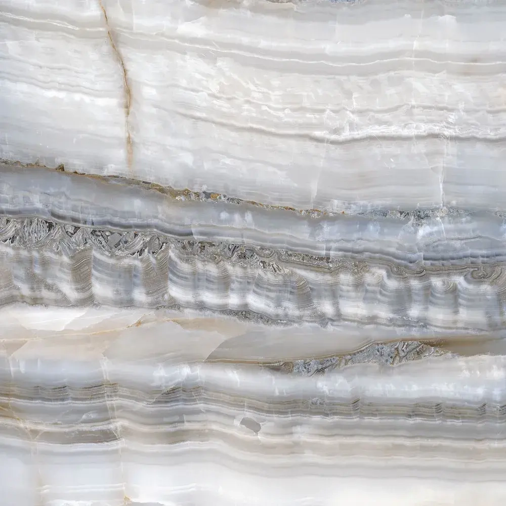 Керамогранит Alma Ceramica GFA57SMD70L Smeraldo 57x57 серый лаппатированный под оникс