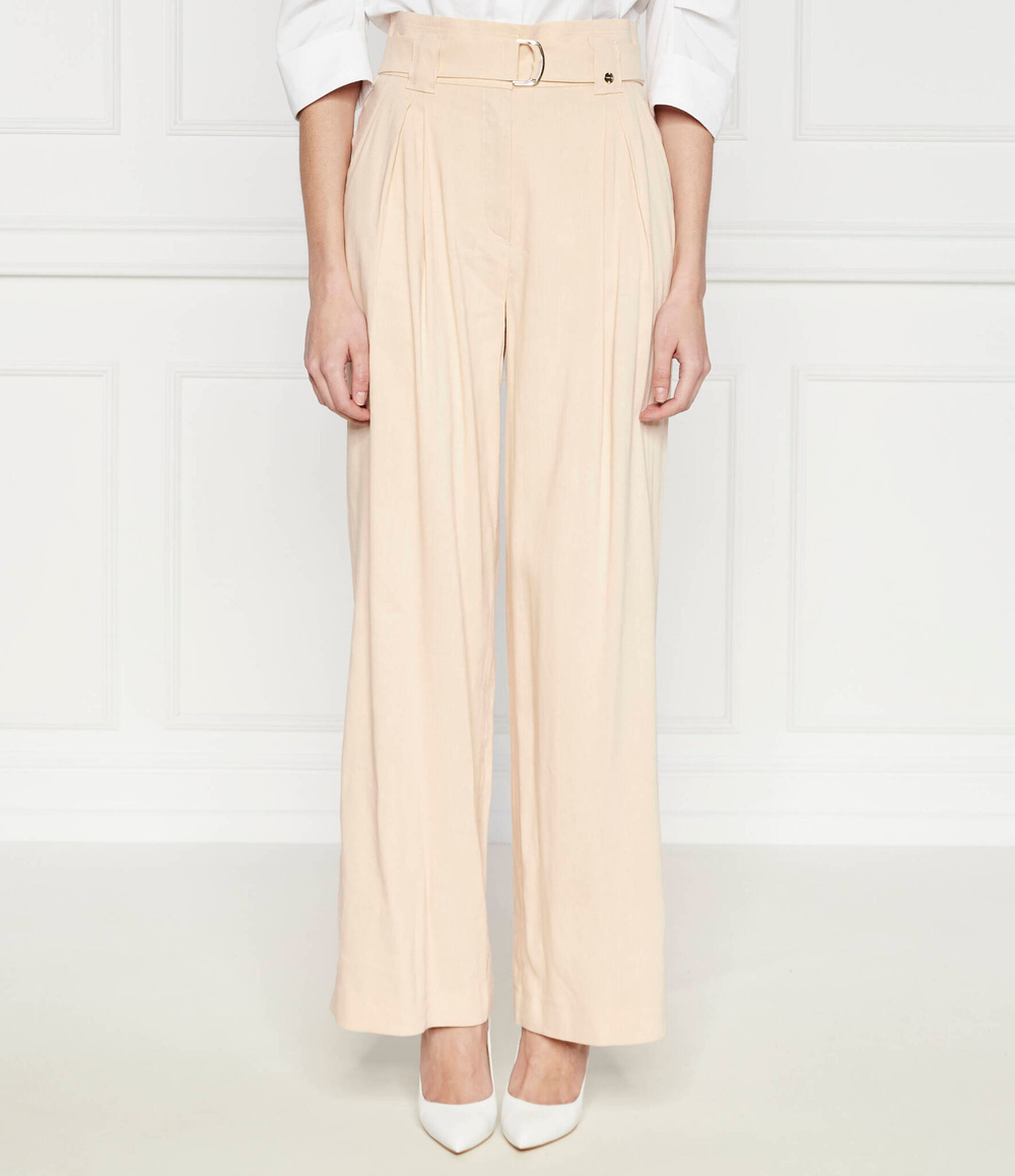 Льняное штаны Marc Cain - пудро-розовый (WC 81.52 W47)