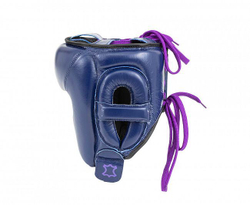 Шлем боксерский Clinch Undefeated темно-синий C162