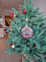 Шар стеклянный "Исакиевский собор",  ручная роспись