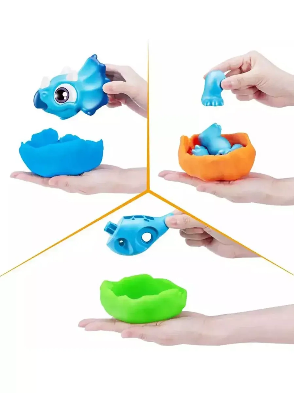 Игрушка фигурка сюрприз яйцо Zuru Smashers Junior Dino Dig