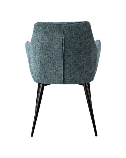 Стул обеденный Adam рогожка голубой