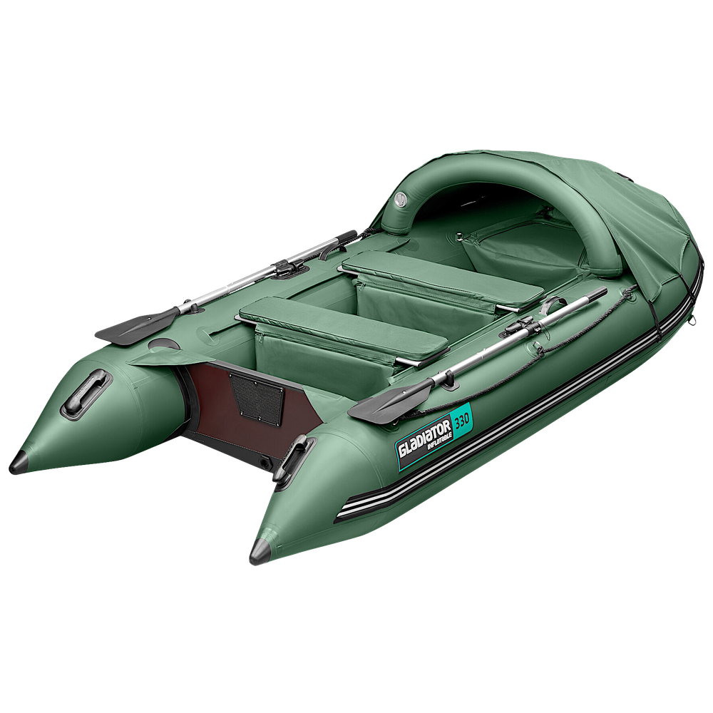 Лодка ПВХ Gladiator Active C330AL с алюминиевым полом -