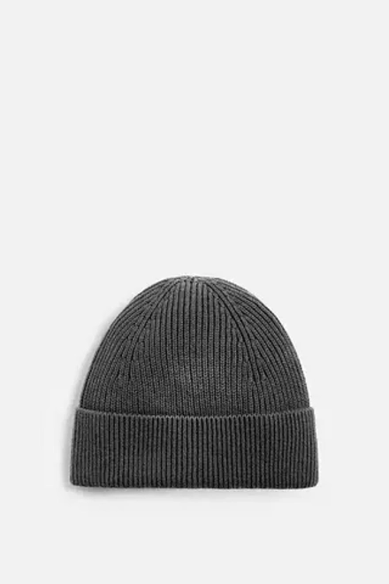 ZARA БАЗОВАЯ ШАПКА БИНИ, СЕРЫЙ