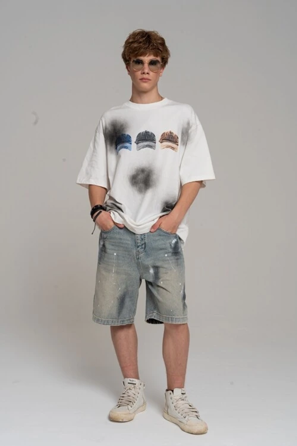 Футболка хлопок "Бейсболки"