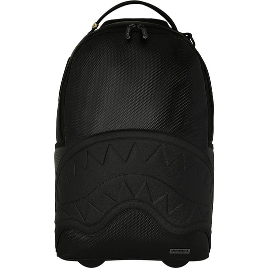 SPRAYGROUND Artificial Leather Trolley Bag 20 Inch Unisex Black