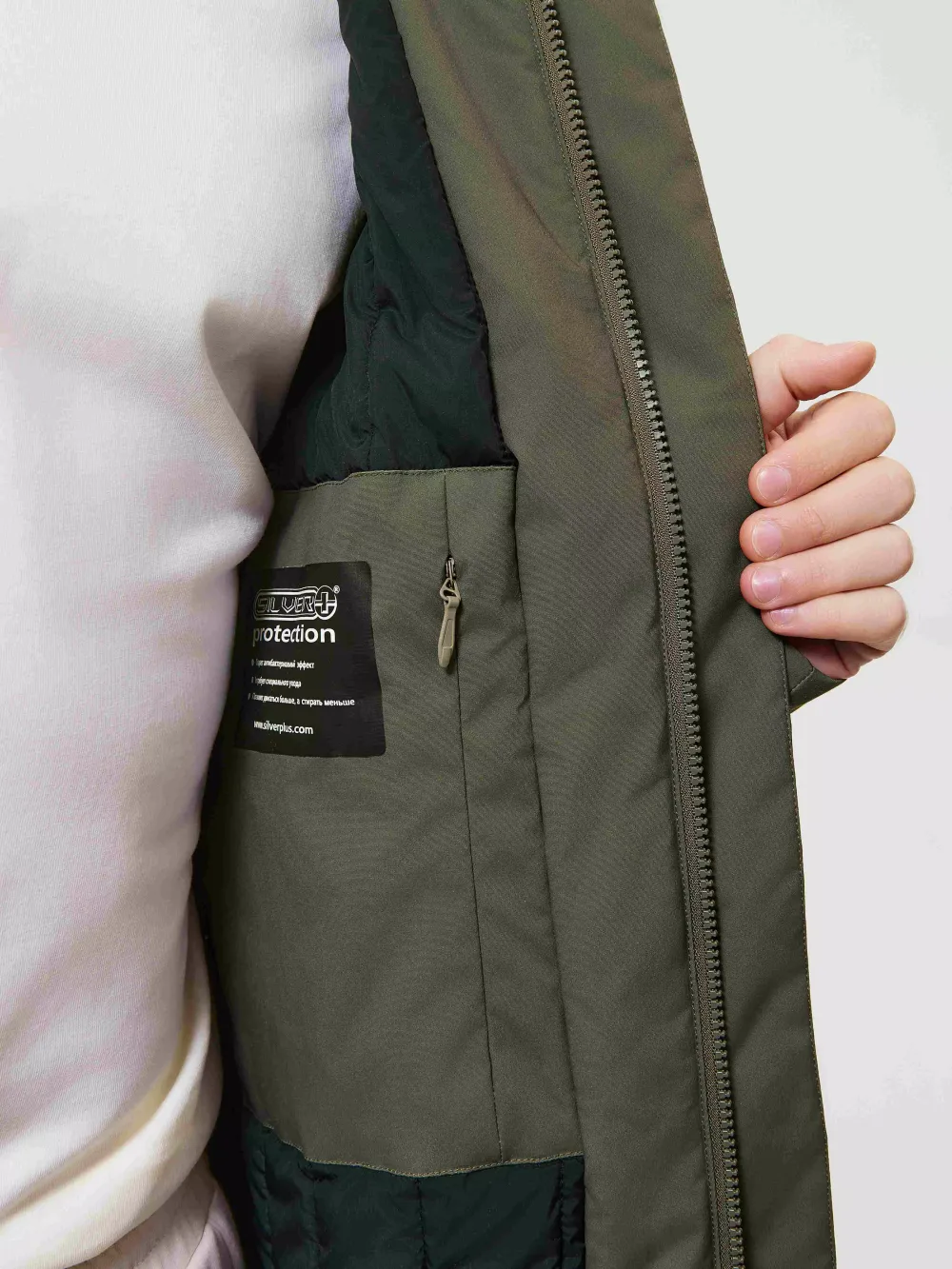 Плащ мужской КУМИР (KUMIR) NORPPA хаки