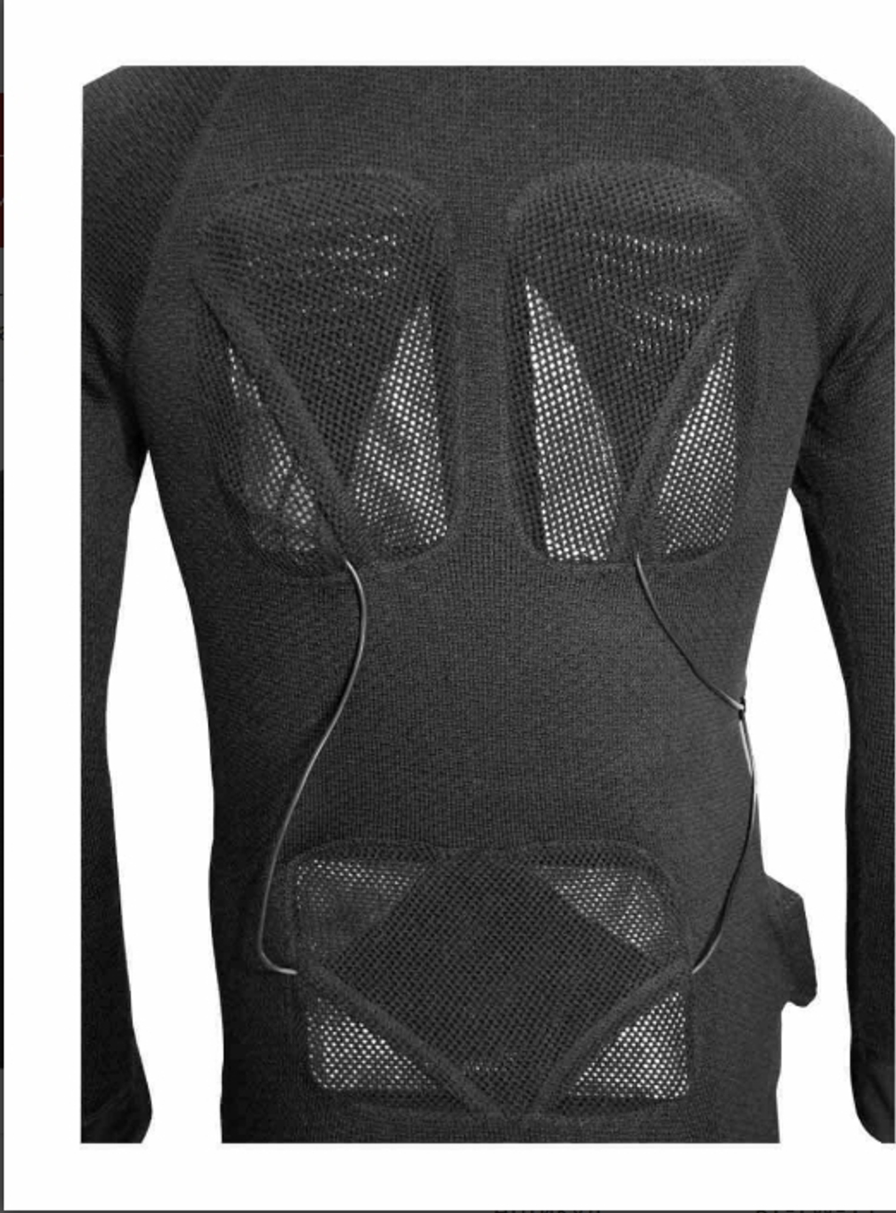 Фуфайка (термобельё) с подогревом RedLaika Arctic Merino Wool RL-TW-11 женская черная