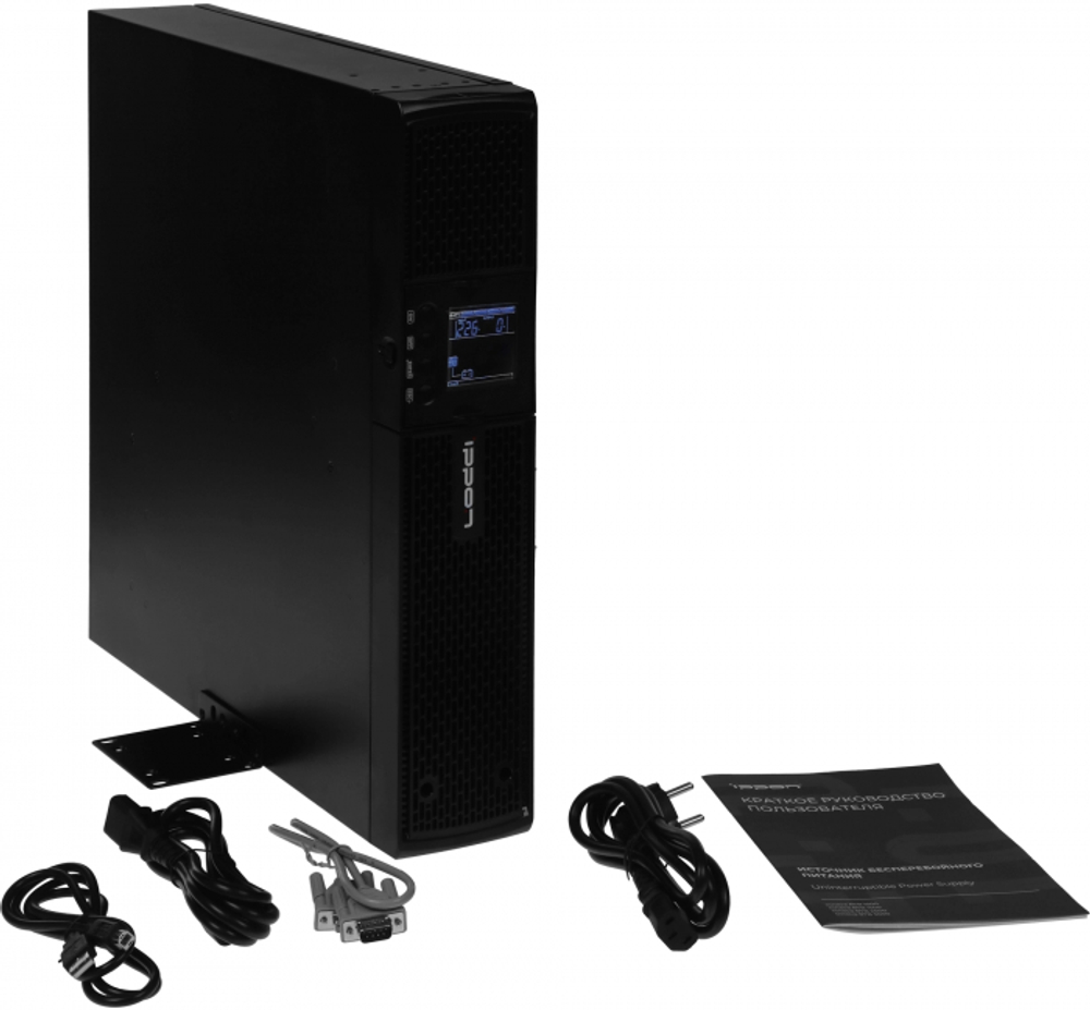 ИБП Ippon Innova RTB 1500, 1500 ВA, 1350 Вт, AVR 165-290В, 8xIEC C13, управление по USB/COM