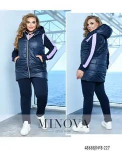 Костюм 8-227-лаванда-синий Minova