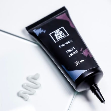 TopShopNails Sculpt Gel - Тиксотропный гель-желе Natural (тюбик), 20мл