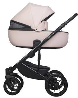 Детская коляска Riko Basic Ozon Pastel 3 в 1 01 светло-розовый