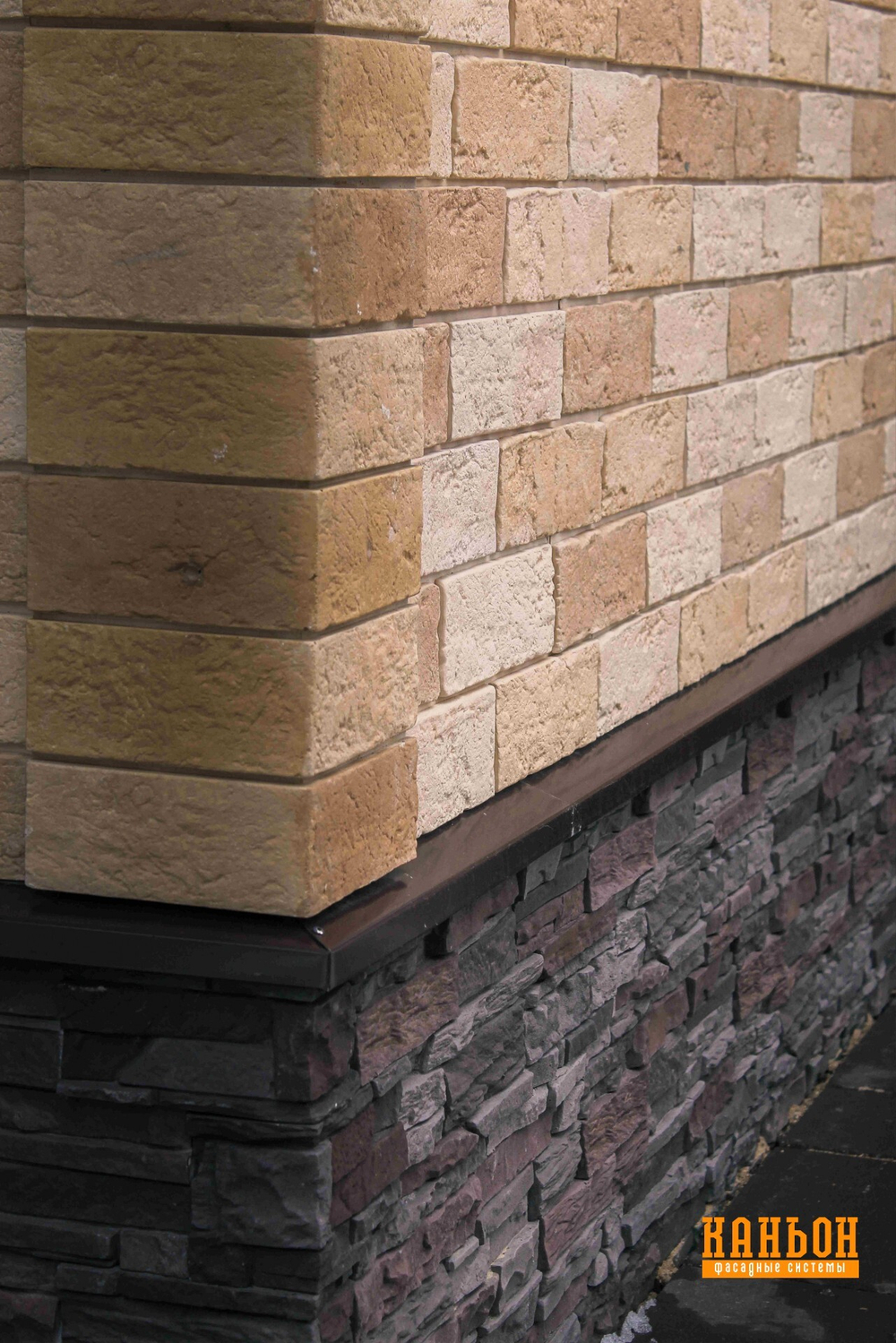 Навесной декоративный камень Каньон, коллекция Аризона