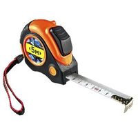 Рулетка 5 м 19 мм обрезиненный корпус, с автостопом BAUHOW