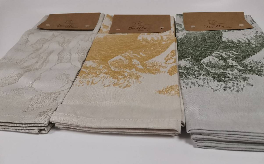 Набор полотенец 2шт Devilla для кухни в ассортименте