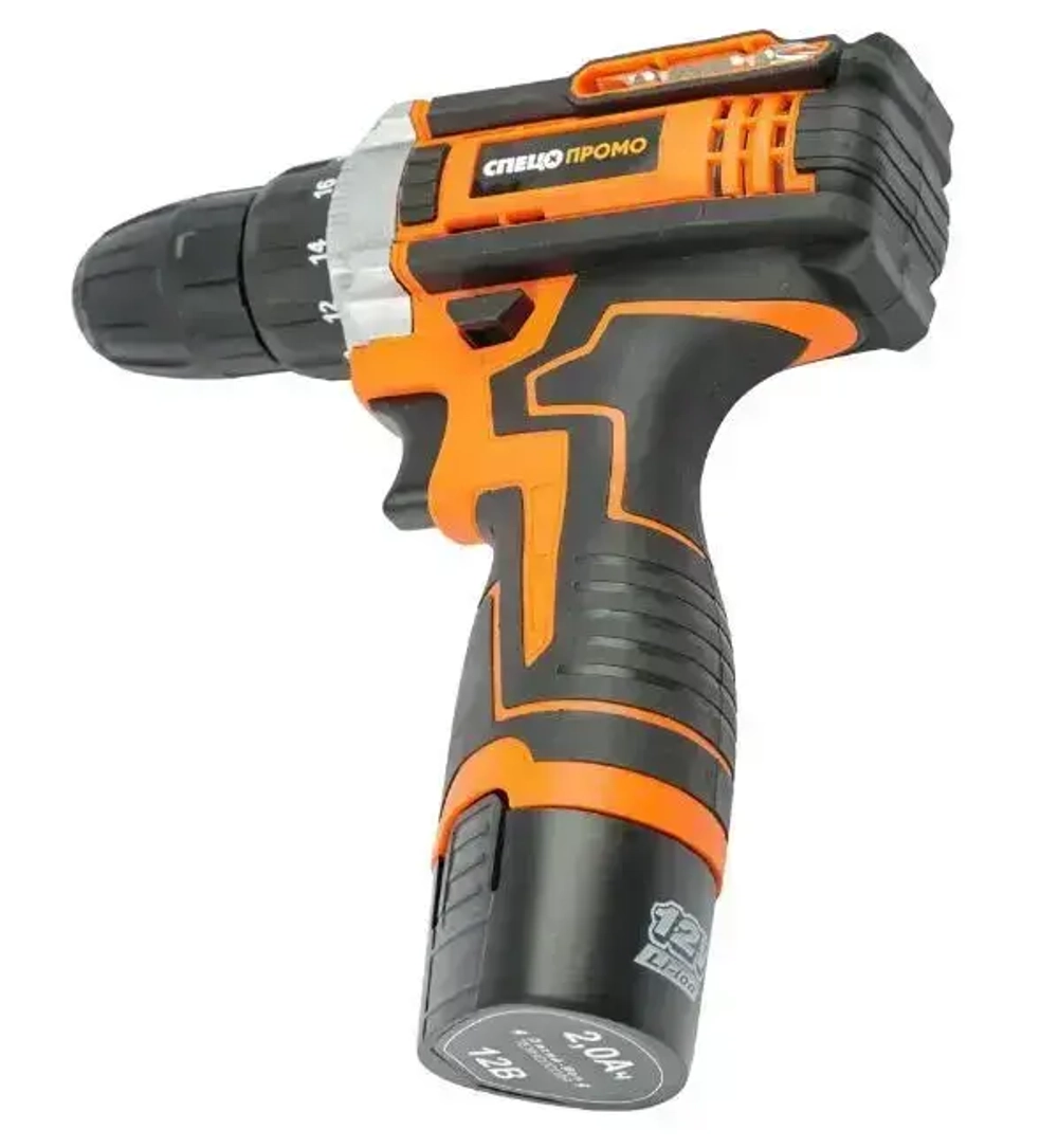 Дрель аккумуляторная СПЕЦ БДА-12Ли-4 (22Нм, 1АКБ х 2Ач)