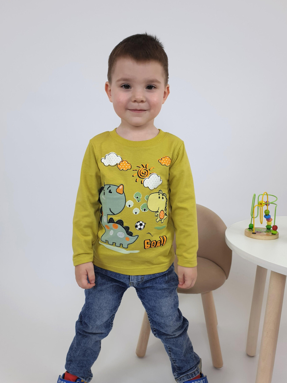 4-119-3 Футболка для мальчика Luneva