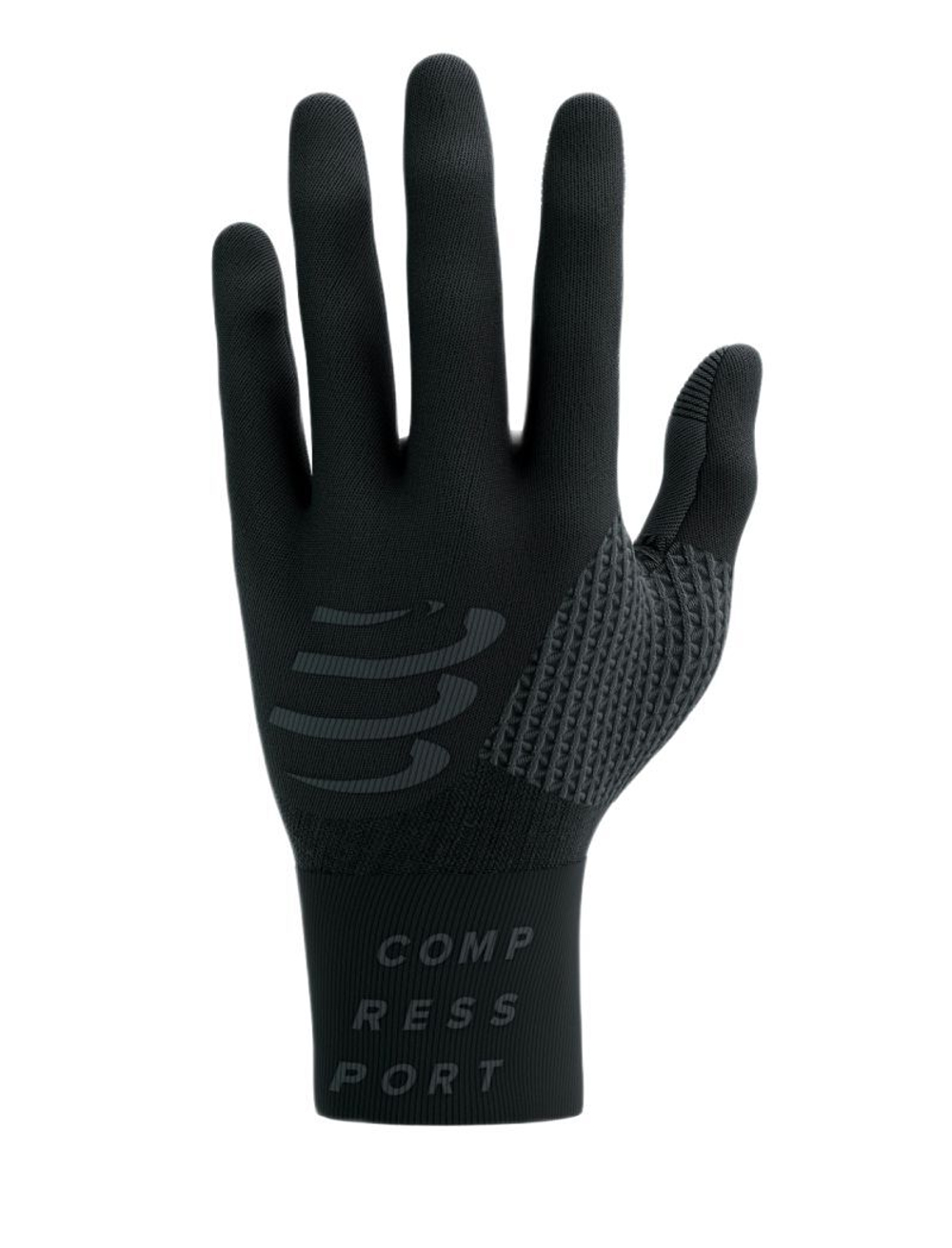 Перчатки спортивные Compressport 3D Thermo - black