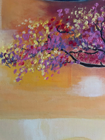 Картина маслом на холсте "Африка" 70х110 см. Деревянный подрамник. Художник Наталия Осадчук