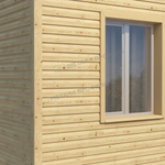 Сайдинг металлический Корабельная доска ECOSTEEL Матовый 0,5мм Сосна