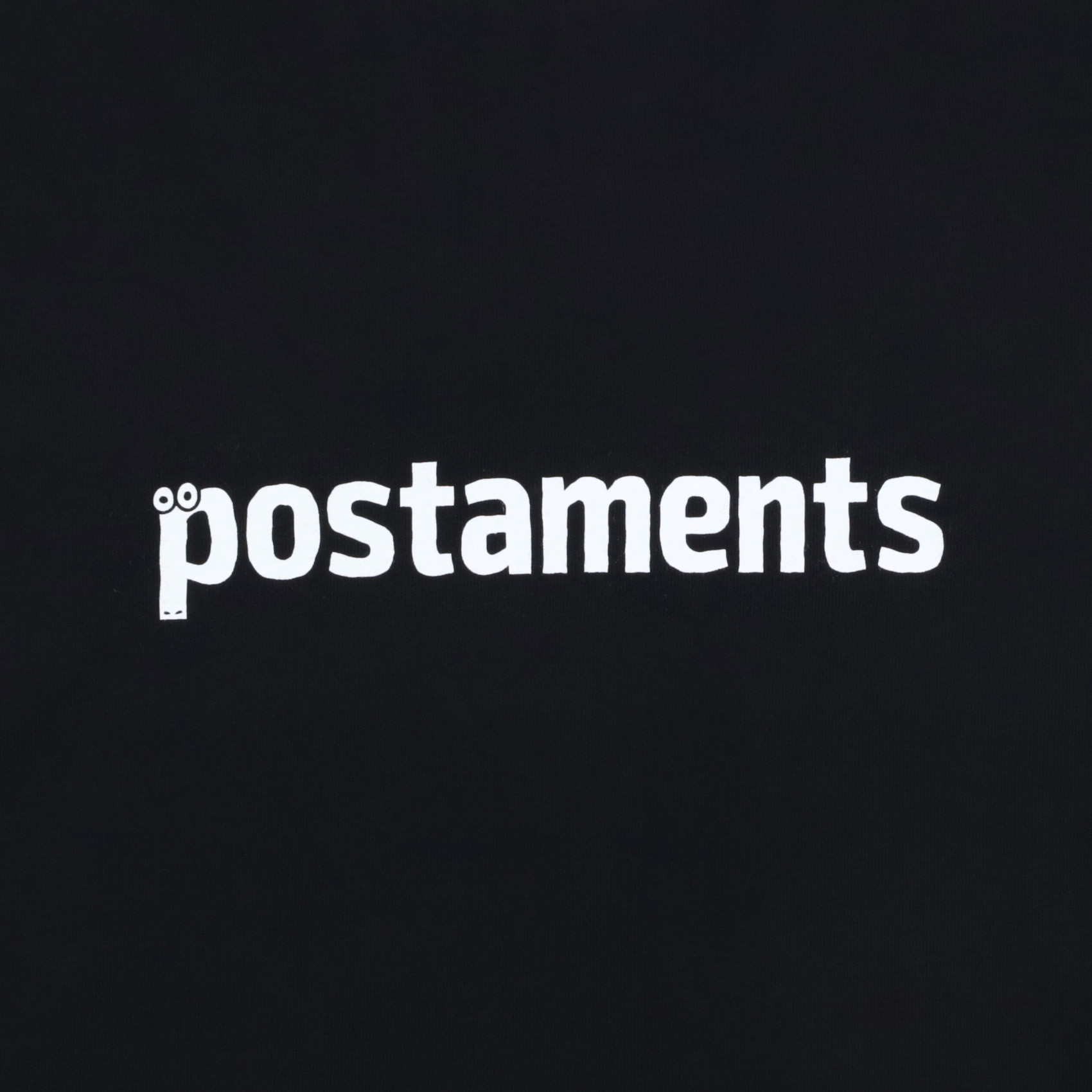 Футболка Postaments Basic Logo (black) артикул: - купить в магазине Дайс