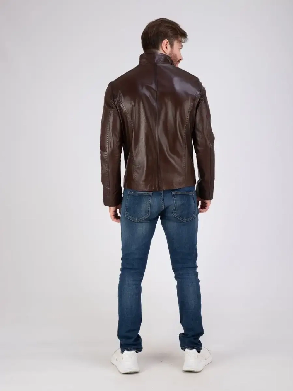 Куртка кожаная из натуральной кожи