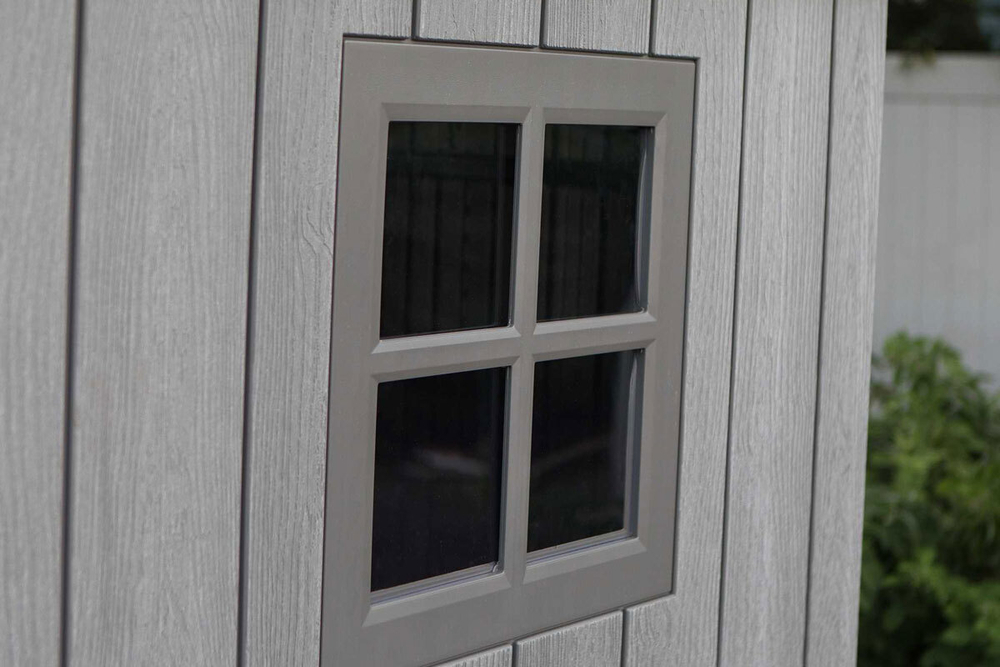 Сарай пластиковый WoodLook 8*7.5