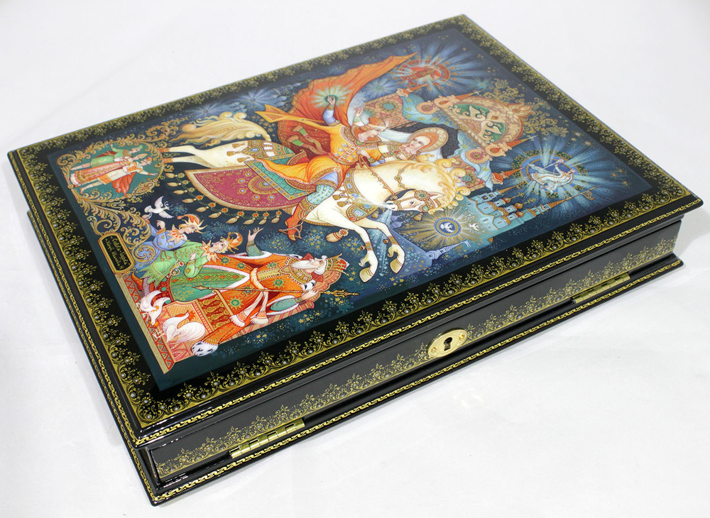 Шкатулка под бумаги "Сивка-Бурка"