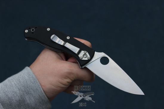 Нож складной Spyderco Tenacious C122GP c клинком из стали 8Cr13MoV, рукоять G10