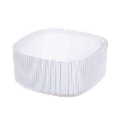 Кашпо СТРИП квадратное 190*190мм 1,6 л со вставкой М3250