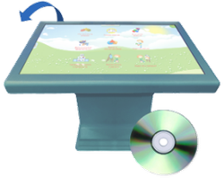 Интерактивный стол 43" к учебно-игровому терминалу