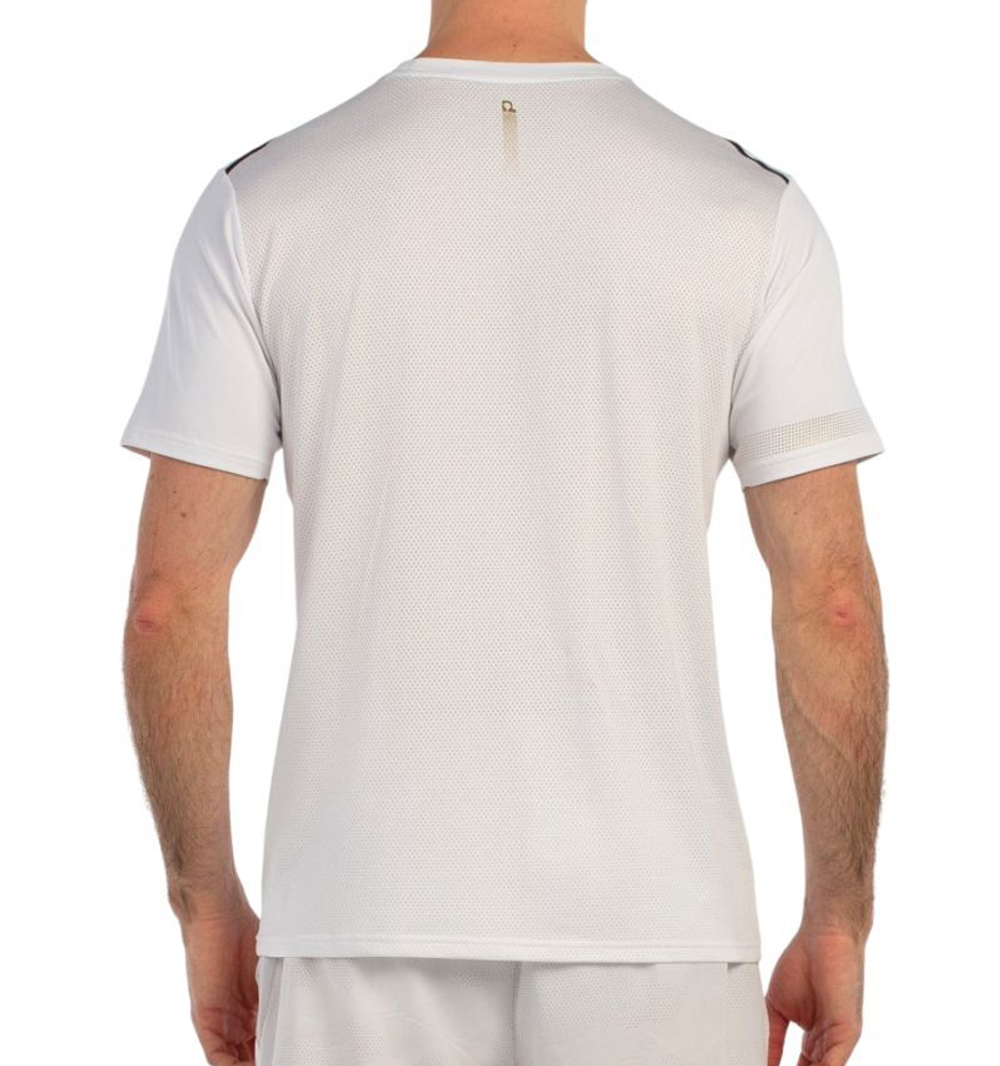 Мужская теннисная футболка Bullpadel Buque T-Shirt - белый